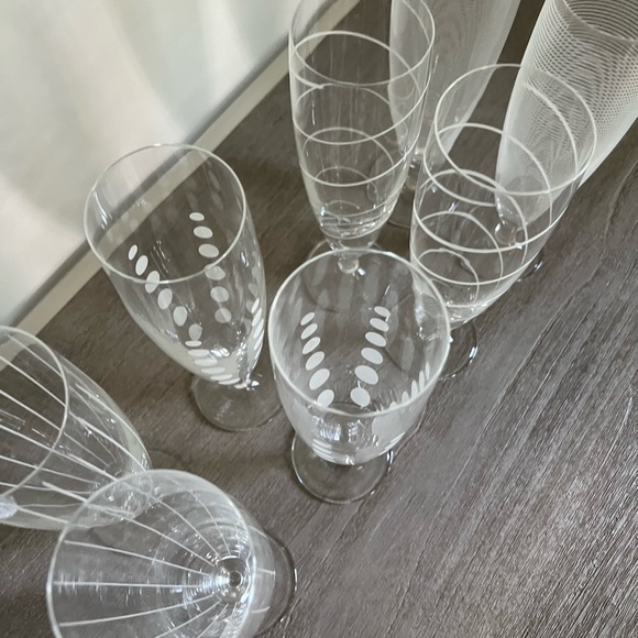 Mikasa glasses set of 8 - Picture 3 of 7